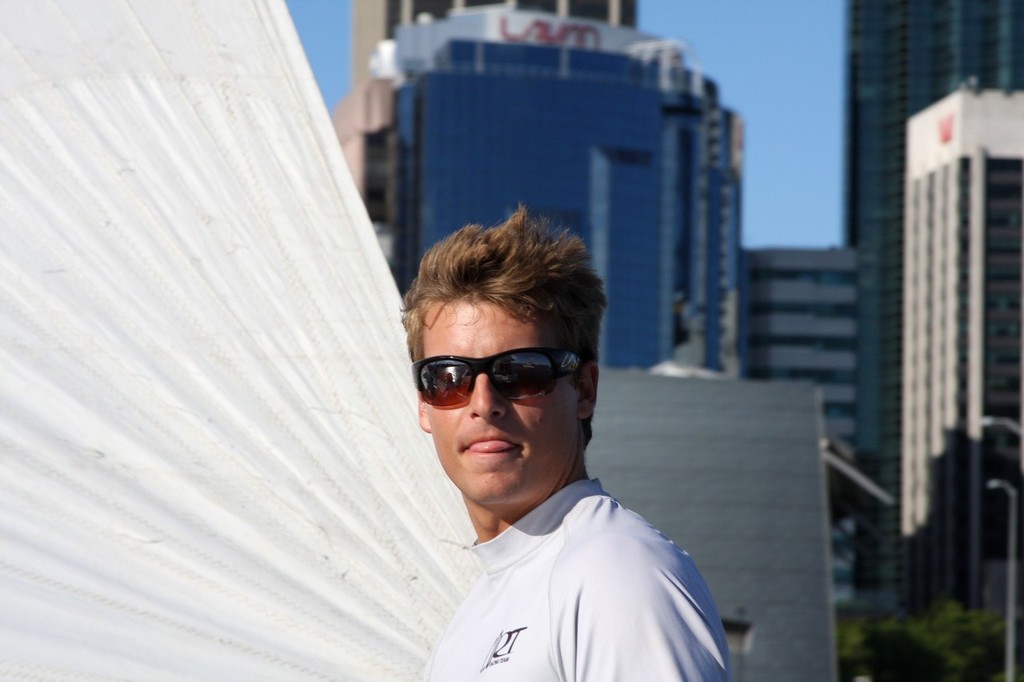 Thinking time for Torvar Mirsky - 2009 Sunseeker Australia Cup © Sail-World.com /AUS http://www.sail-world.com